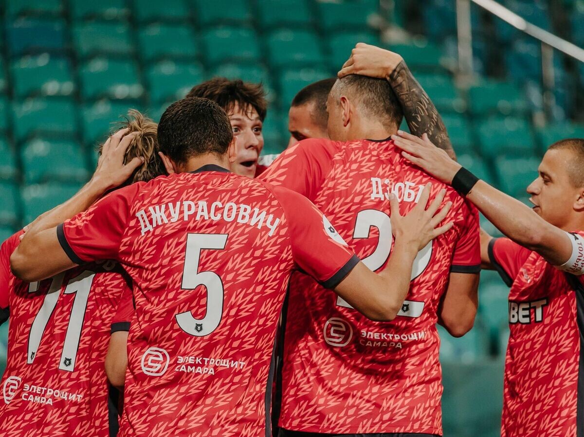    Футболисты "Акрона" | © Соцсети "Акрона"