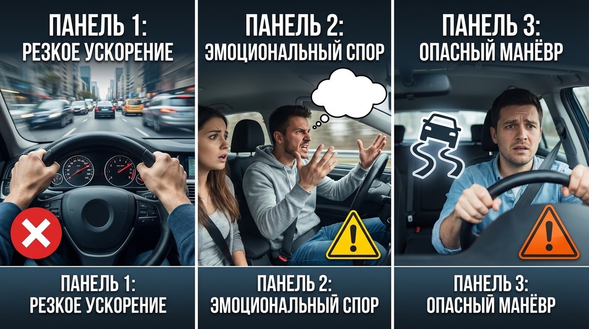 Три неправильные реакции