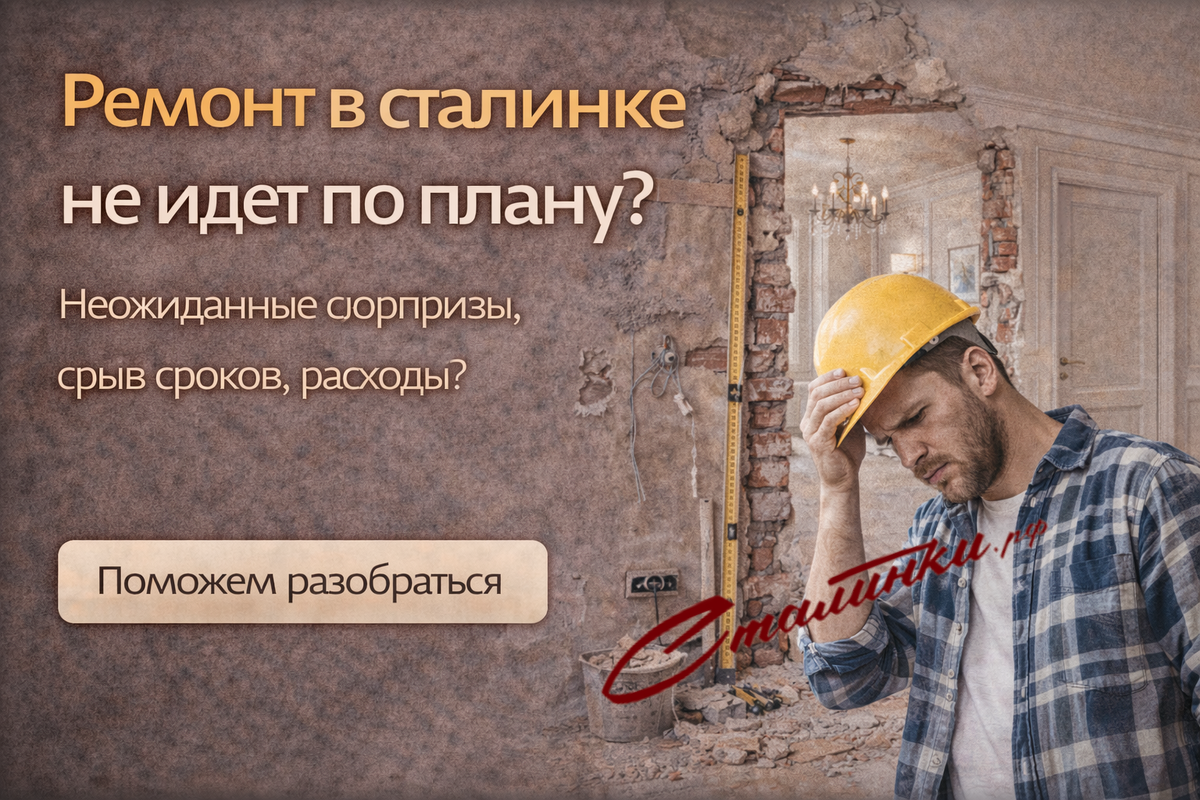 Ремонт в сталинке - Сталинки.рф