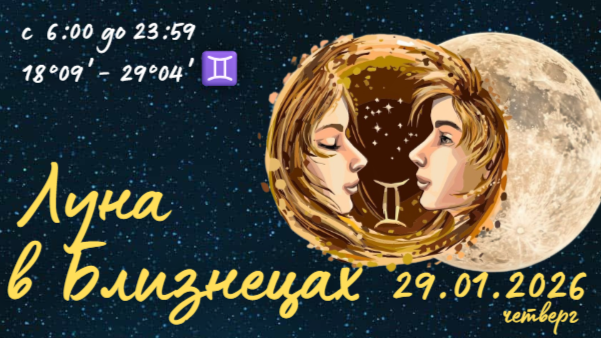 Луна в Близнецах