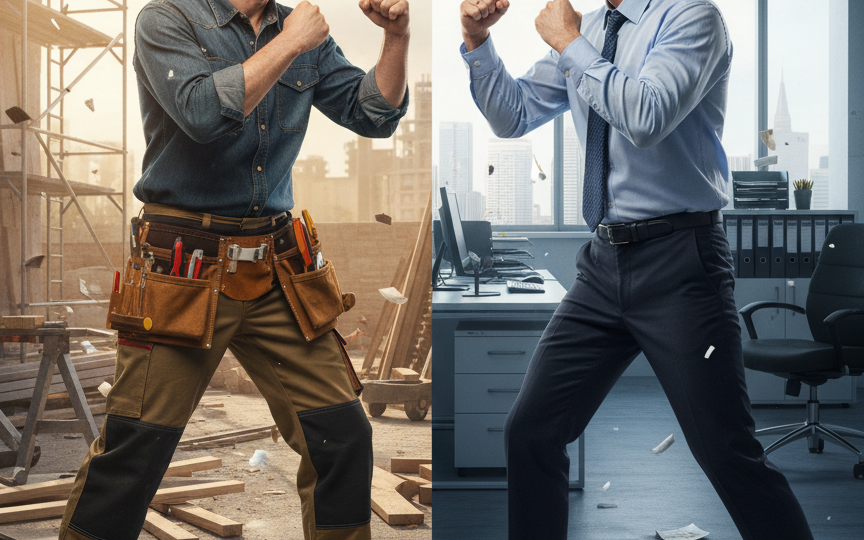 Офис vs. станок: кто кого?