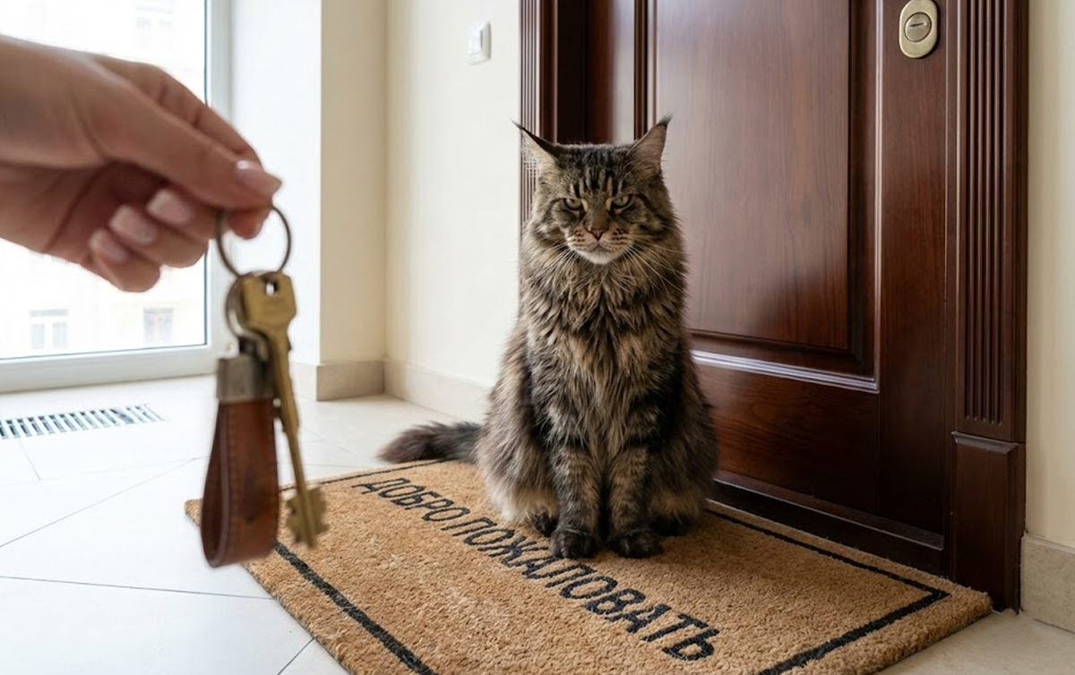Незваный гость: что делать, если к вашей двери пришел чужой кот