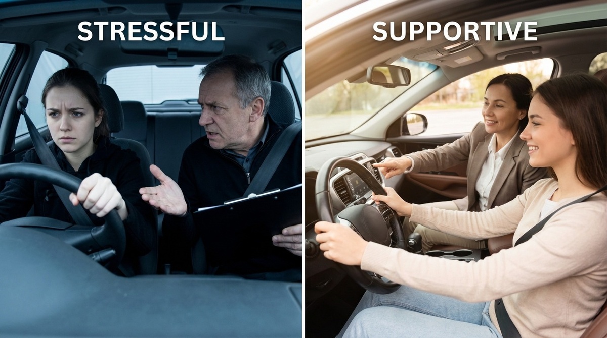 Стресс vs спокойное обучение