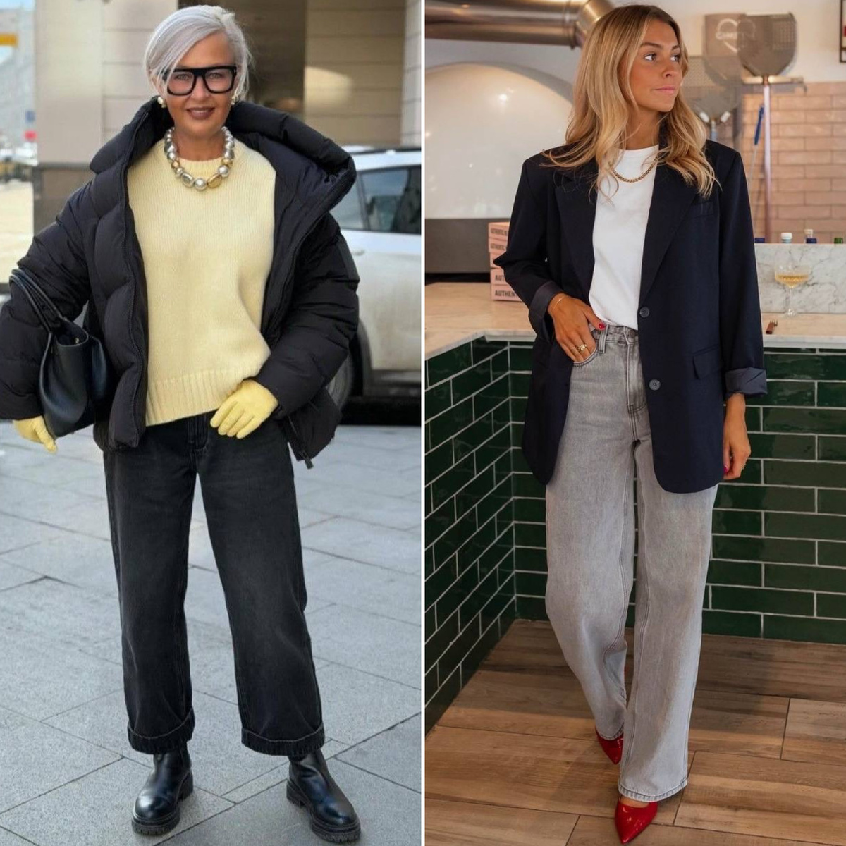 Джинсы прямого кроя 