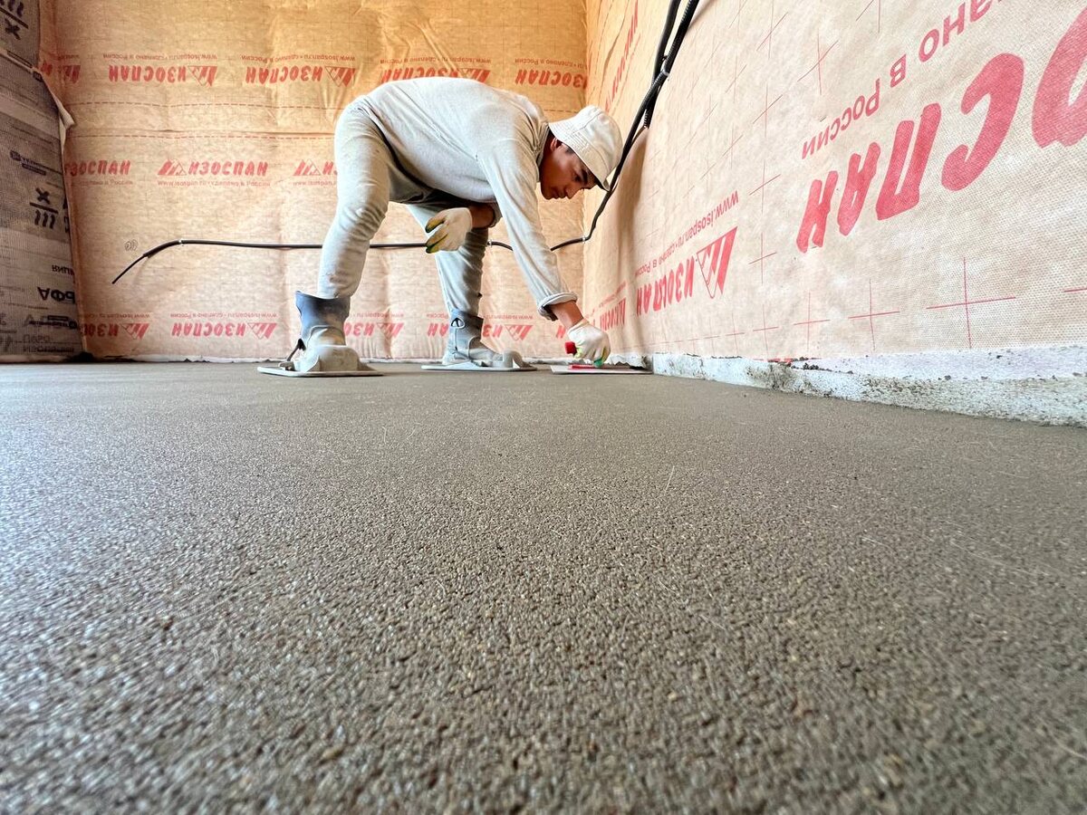 Работа мастеров «БауПутц»