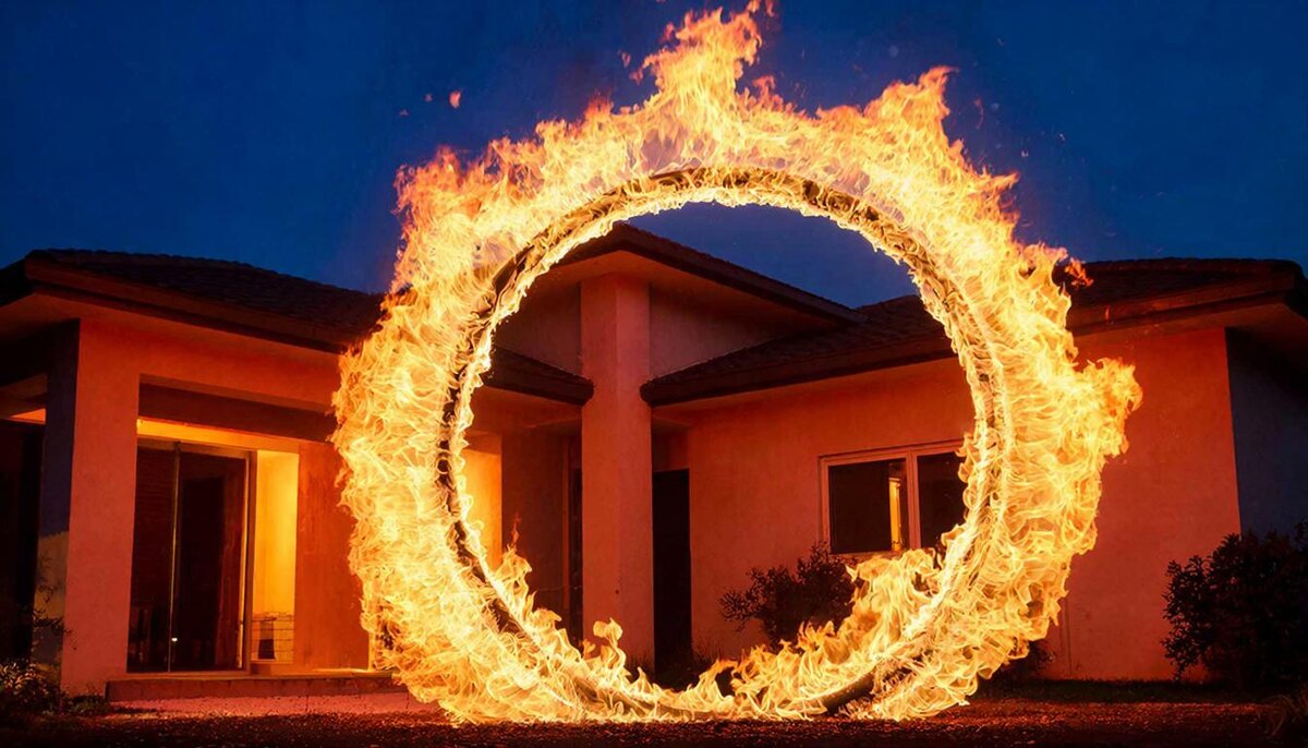 Защита дома на ментальном уровне. Визуализация «Огненный круг»