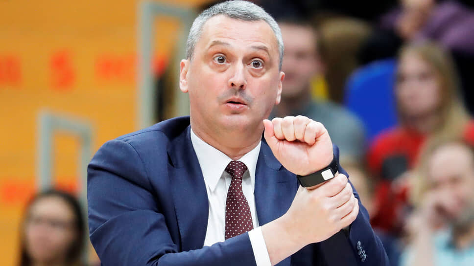 Главный тренер БК «Бавария» Деян Радонич на матче Евролиги по баскетболу.📷Фото: Михаил Джапаридзе / ТАСС