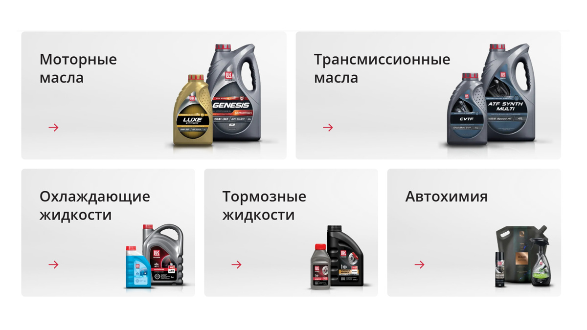 Автохимия, тормозные и охлаждающие жидкости, моторные и трансмиссионные масла.