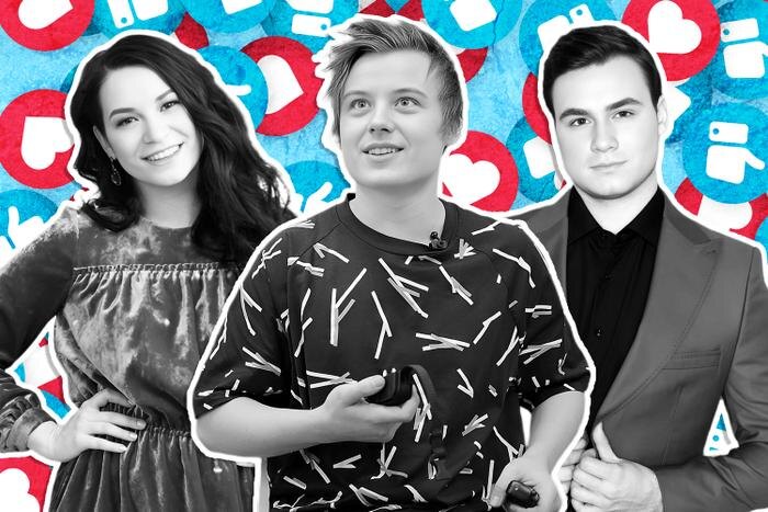Что стало с блогерами, которых мы любили в 2016 году. Коллаж © Life.ru. Обложка © VK / Иван Рудской, Николай Соболев, Ида Галич, © Freepik