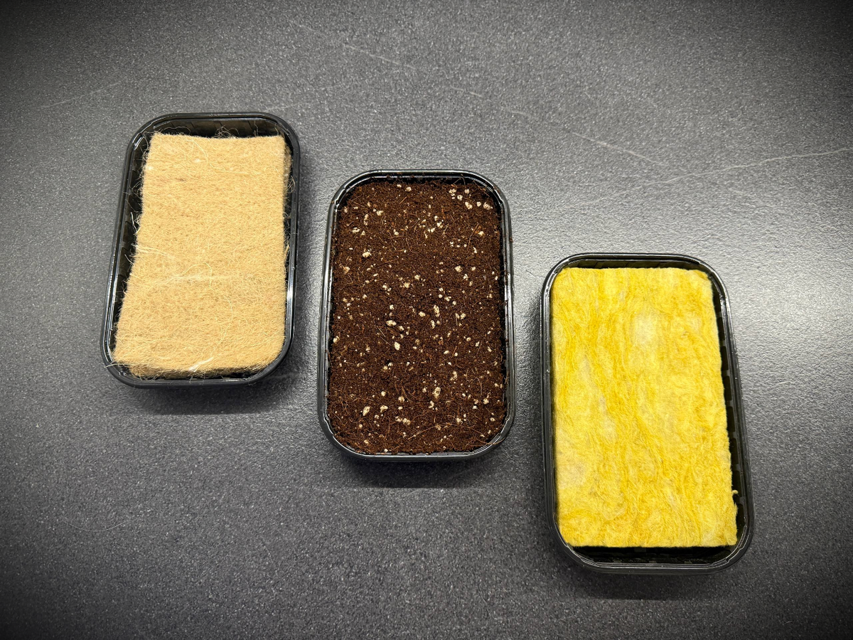 Джутовый коврик, кокосовый субстрат, агровата