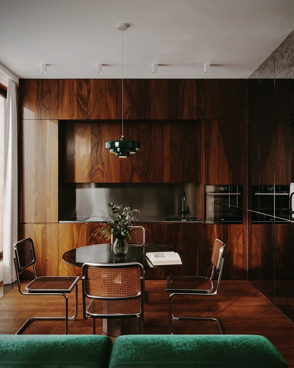 Стекло+ металл+ гладкое дерево