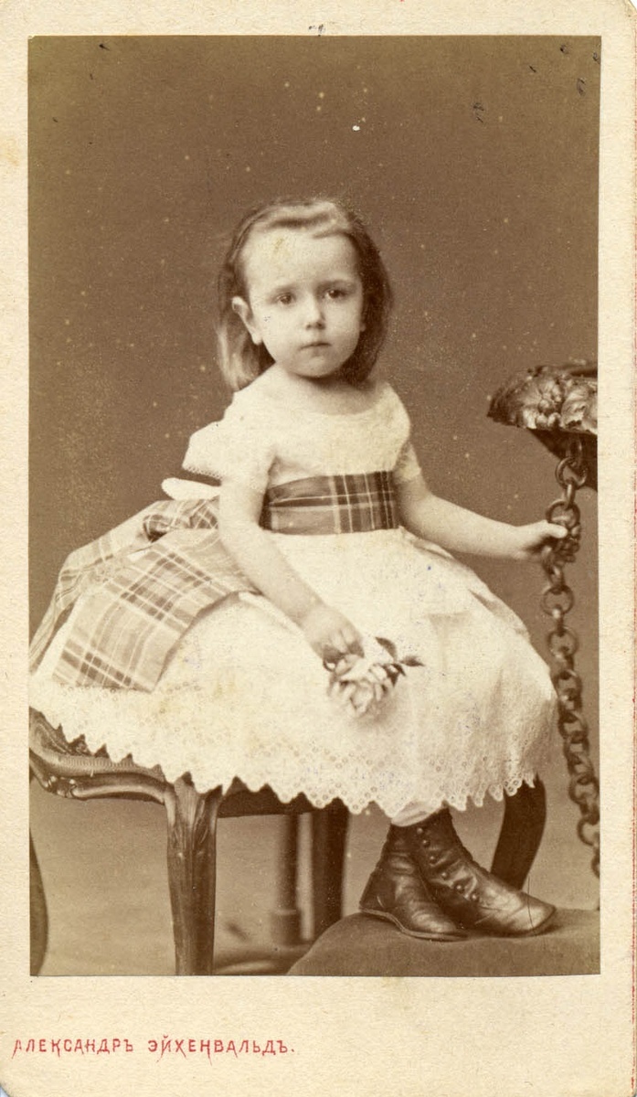 Софья Ивановна Тютчева. Фотография. А.Ф. Эйхенвальда. Москва. <1873–1874 гг.>