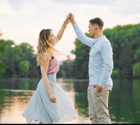 Танец любви. Фото в свободном доступе в интернете.