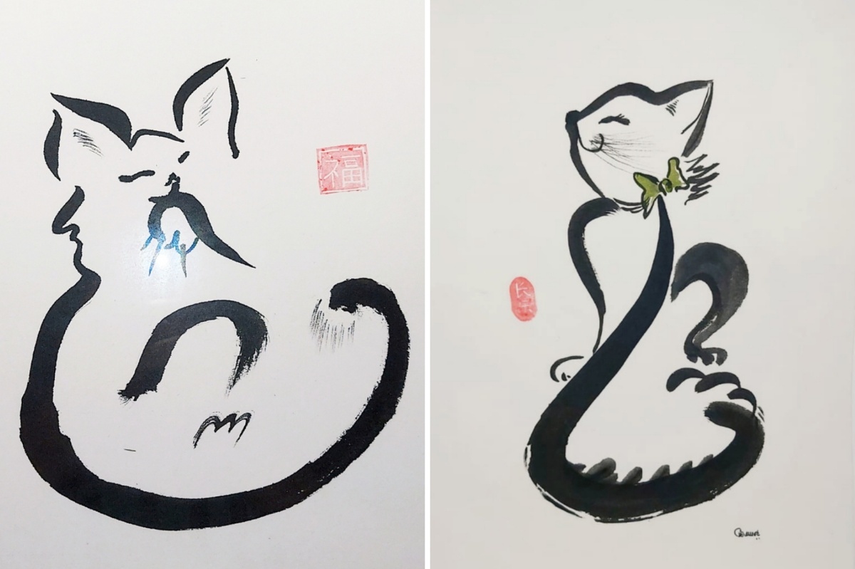 Сюмикотик 1 и Сюмикошка 1. Авторские котики Ольги Сюмиот. 