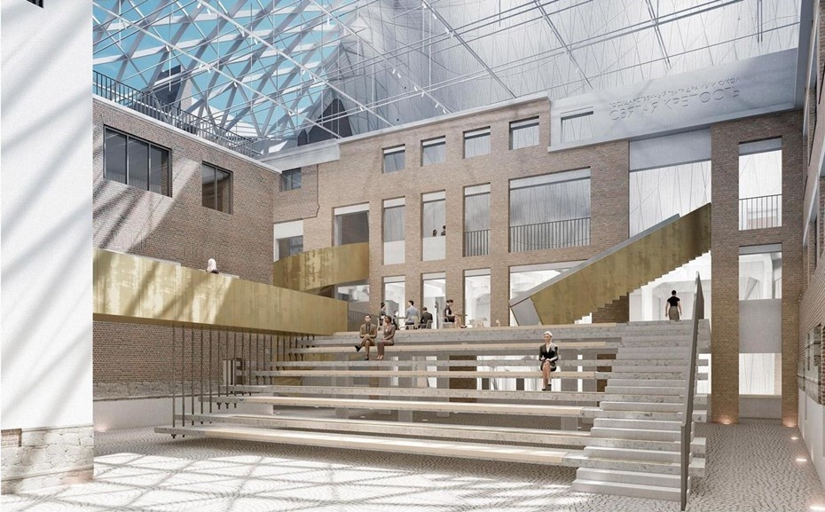 Автор фото: "Студия 44". Культурно-туристический центр Выборга В "Квартале Сета Солберга": реставрация.