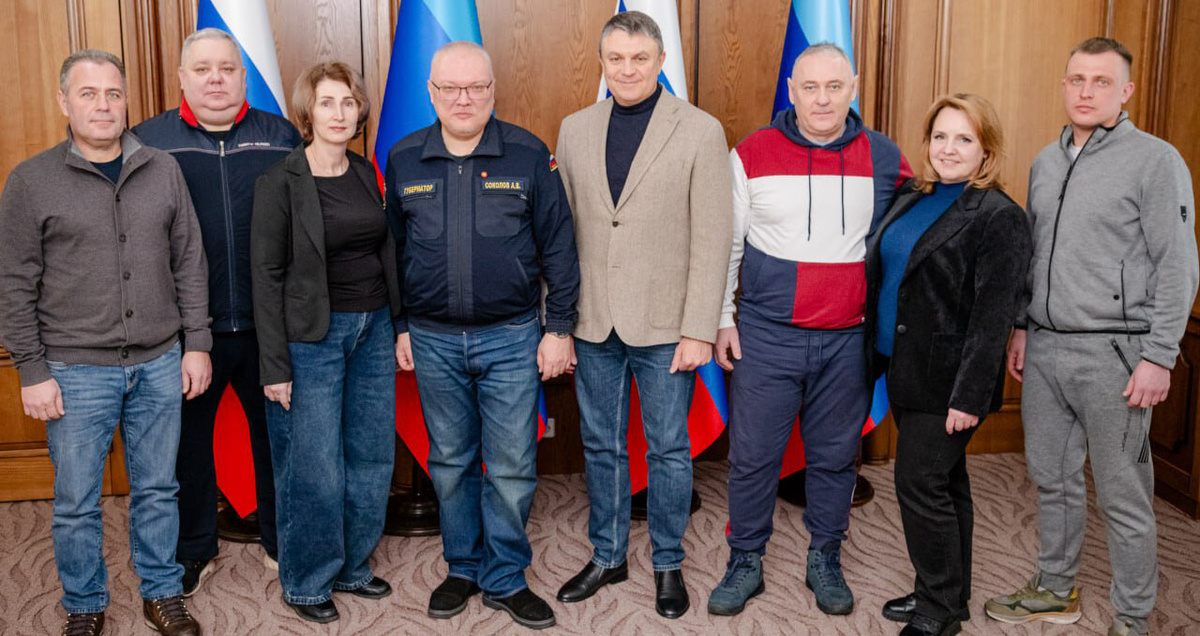   Фото: Официальный Телеграм-канал главы ЛНР Леонида Пасечника