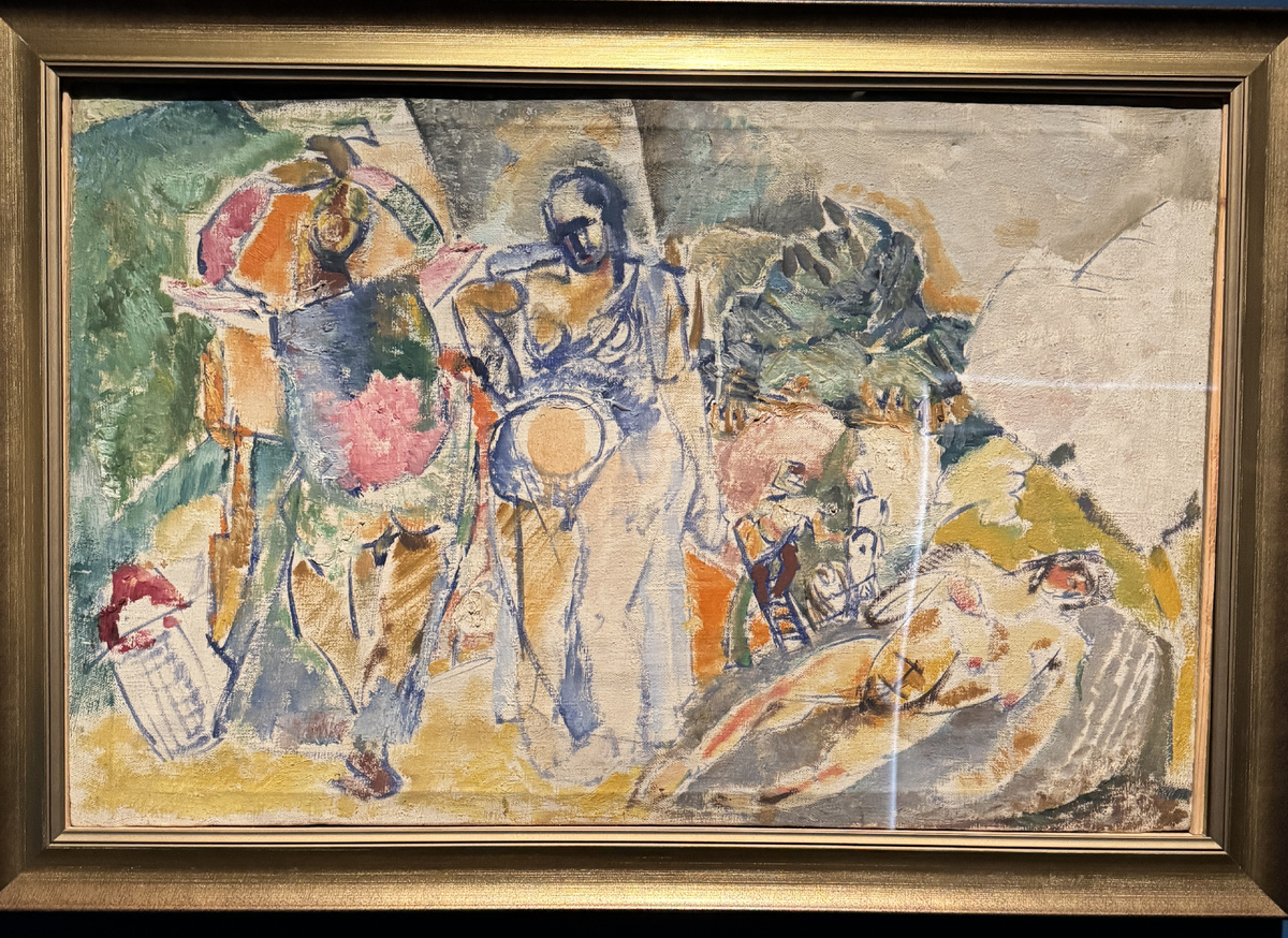 НИКОЛАЙ СИМОН.ЦВЕТНАЯ КОМПОЗИЦИЯ.1924.Холст, масло
Саратовский государственный художественный музей имени А.Н. Радищева