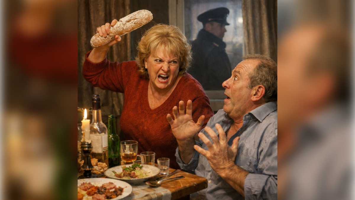    Курянка избила возлюбленного хлебом