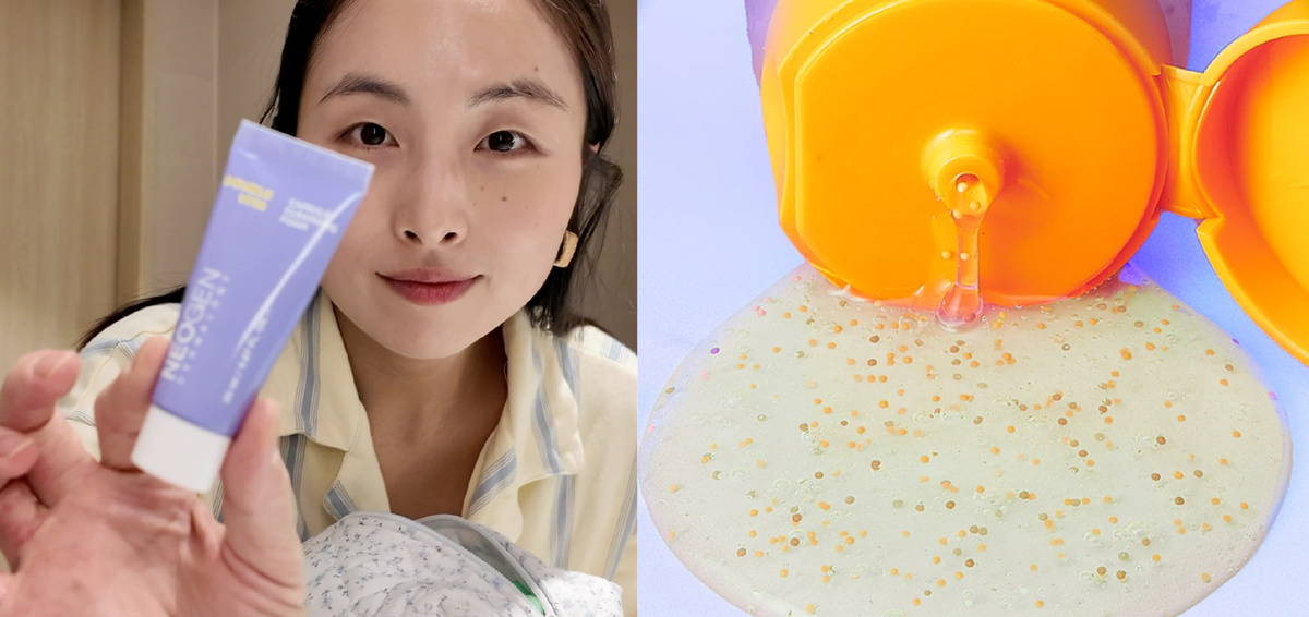 Гель-пенка для умывания NEOGEN Double Vita Cleansing Foam