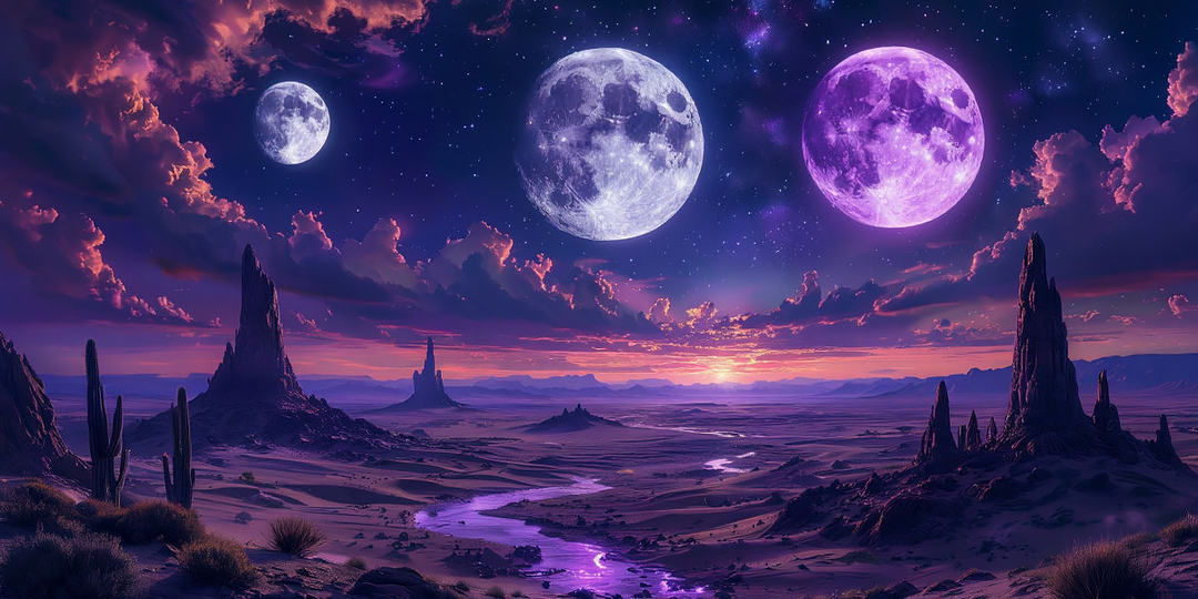 Учёные смоделировали мир Земли, в котором существовали три луны. Результат очень удивил