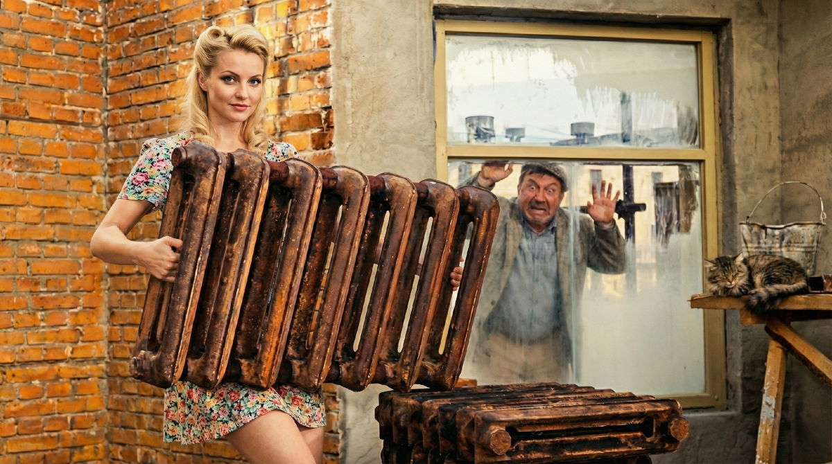 Немного фотошопа по мотивам знаменитой сцены из "Операции Ы и других приключений Шурика"