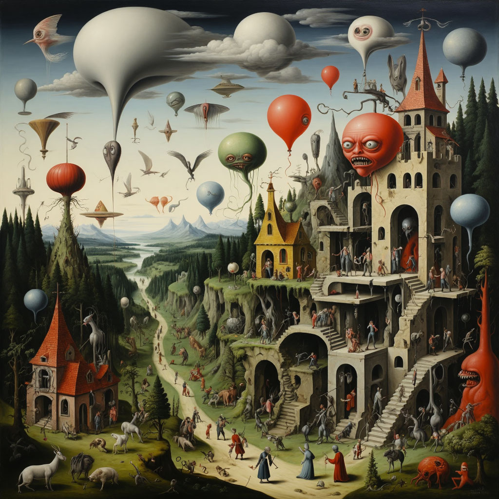 Самый странный рисунок сгенерированный ИИ.