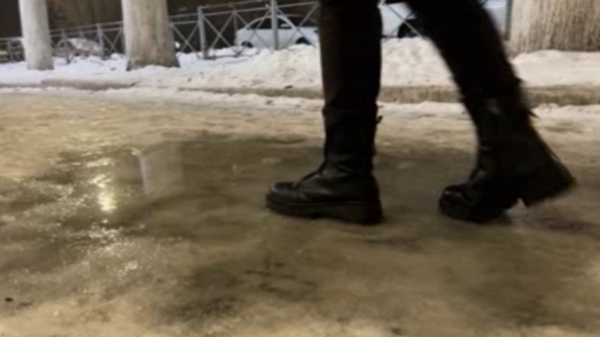    Сюрпризы зимней погоды в Курске продолжаются