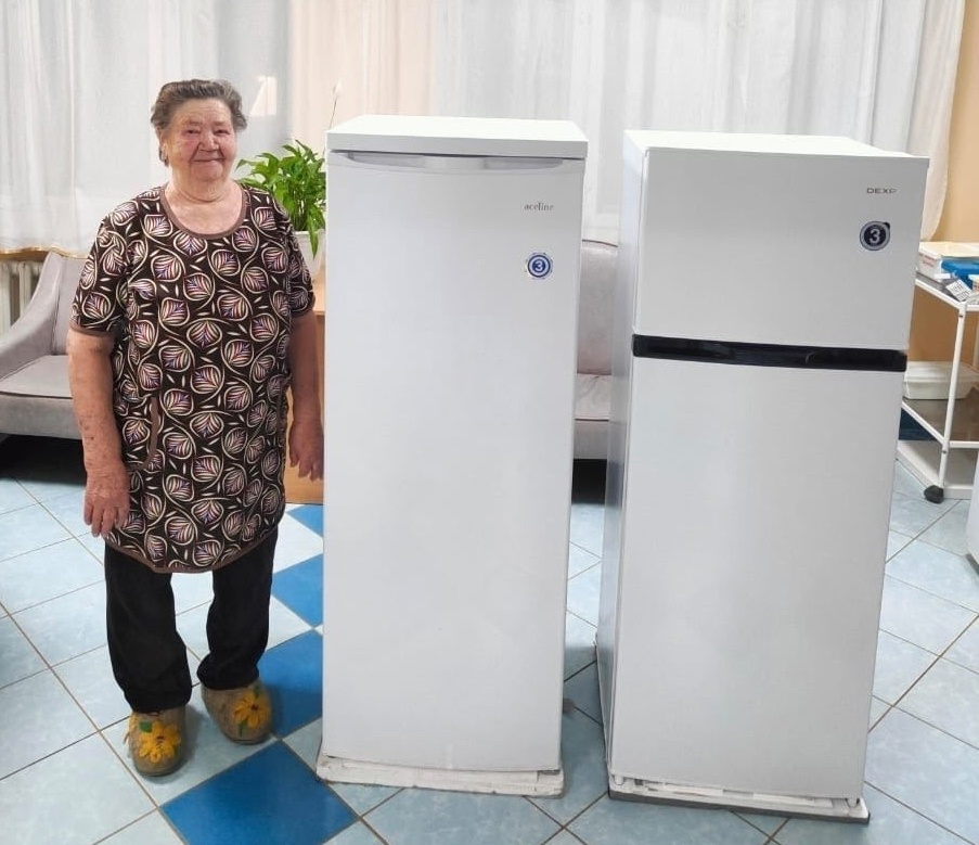     87 йәшлек инәй Асҡар дауаханаһына ике һыуытҡыс бүләк иткән!