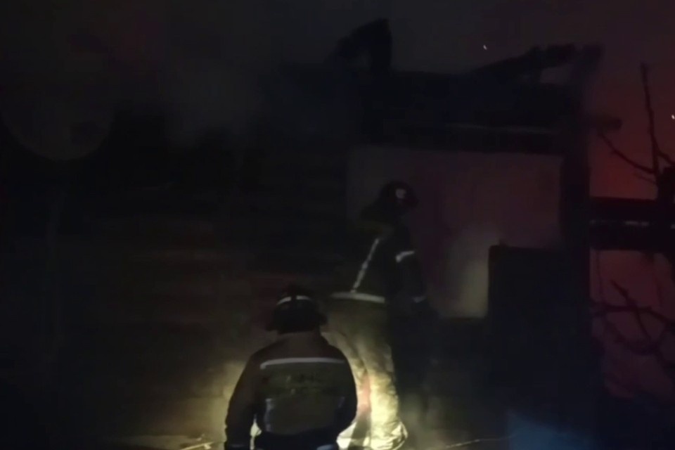    В пожаре погибли животные. Фото: t.me/gumchslo