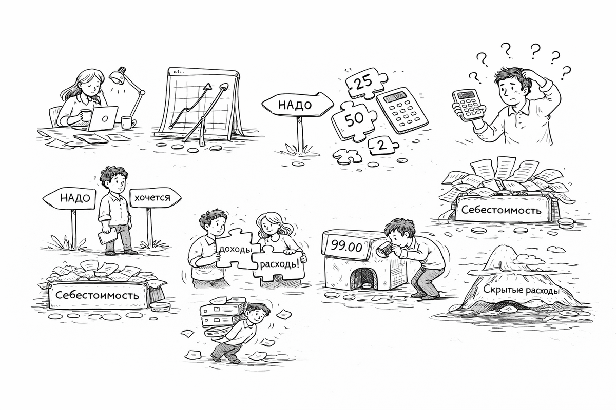 Финансовым директорам и руководителям, которые хотят перестать спорить о цифрах и начать управлять через затраты.