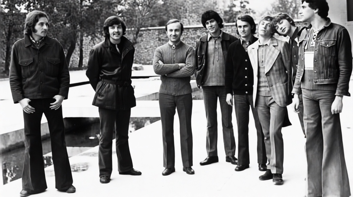 «Весёлые ребята»: Лерман, Малежик, Слободкин, Пузырёв, Казанцев, Полонский, Хабазин, Алёшин