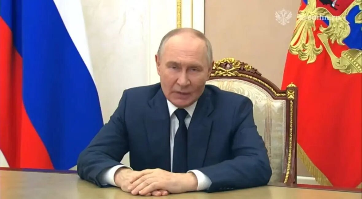    Владимир Путин. Фото: скриншот из видео пресс-службы Кремля