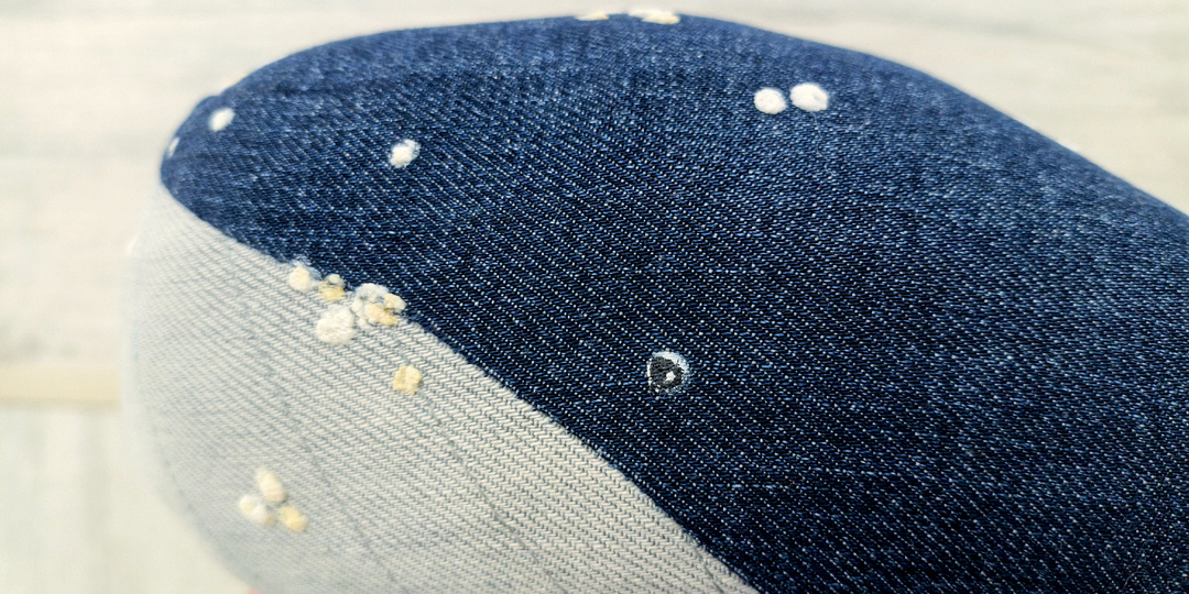 Джинсовый кит. Мини МК