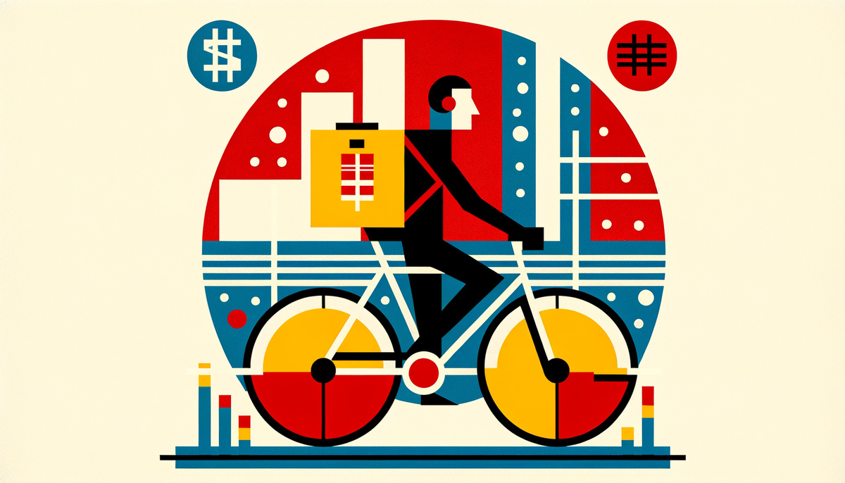 Сколько зарабатывает велокурьер в Санкт-Петербурге