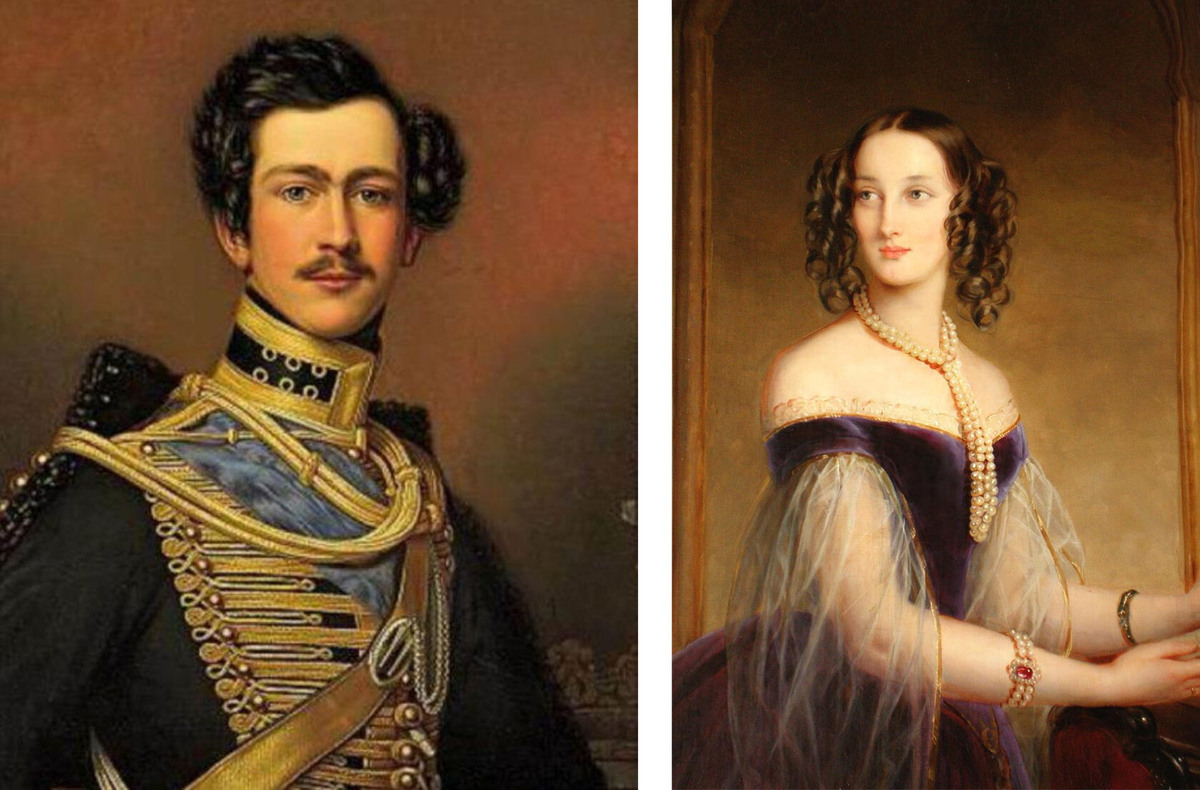 Максимилиан Лейхтенбергский и Мария Николаевна /фото с сайта https://bogoslovsky.org 