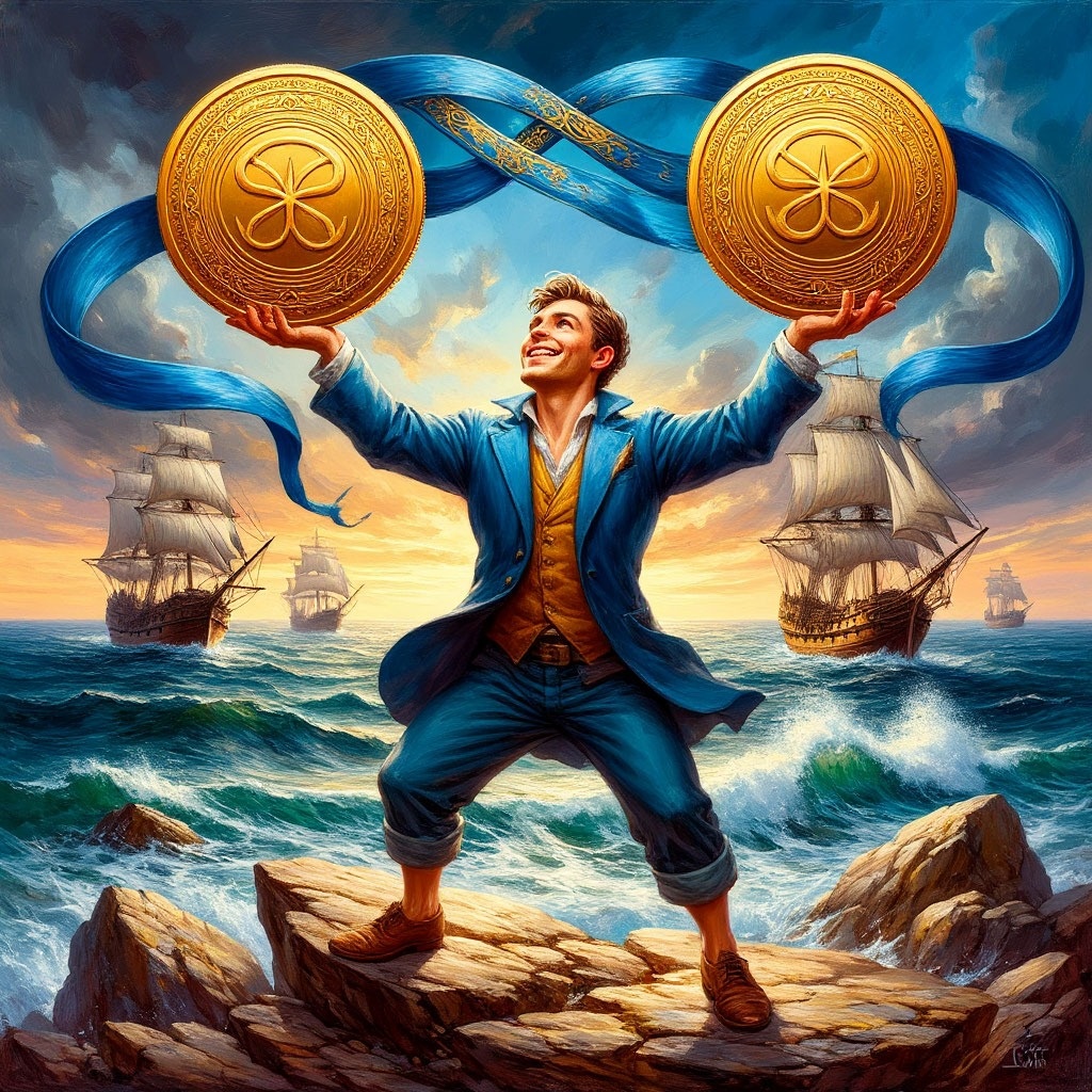 Суть дня: Жонглёр в бушующем море