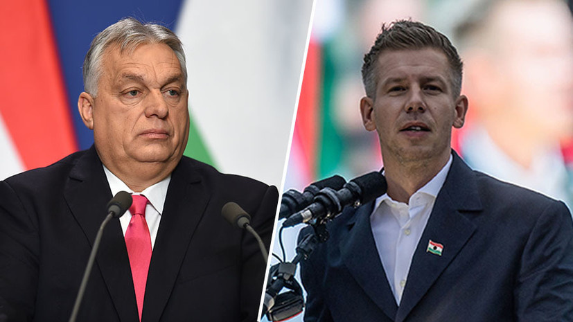     Виктор Орбан и Петер Мадьяр Gettyimages.ru