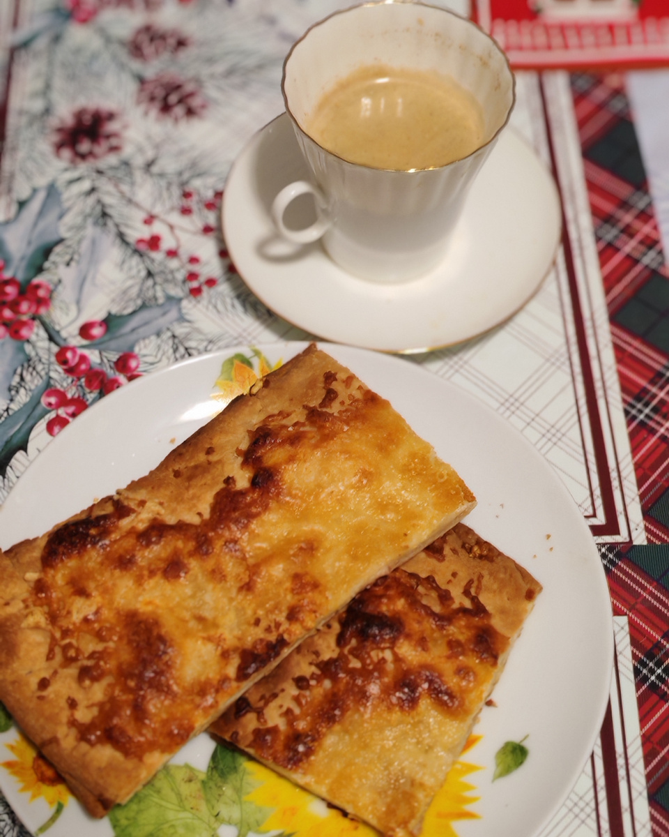 Разогрела хачапури