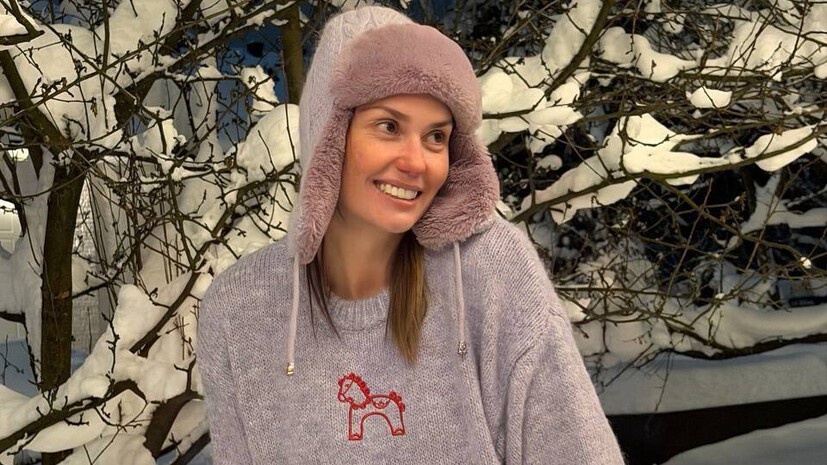 Агата Дранга и её дочь Мия в трогательном парном образе