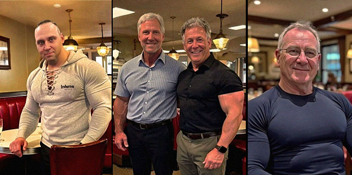 Владимир Семерад, Андрей Васильев и Ян Дворжак (Dvořák), ему тогда было 69. Сейчас уже 74.