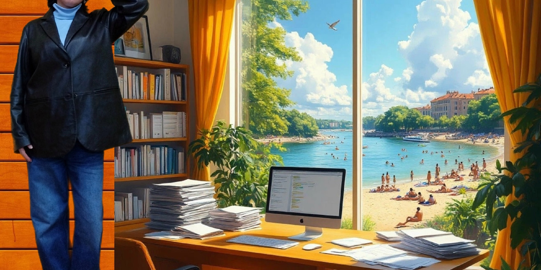 На работу из отпуска