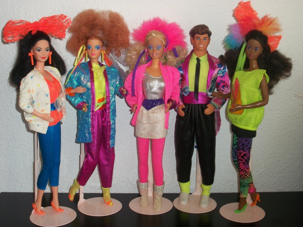 Присмотритесь к юбке Барби