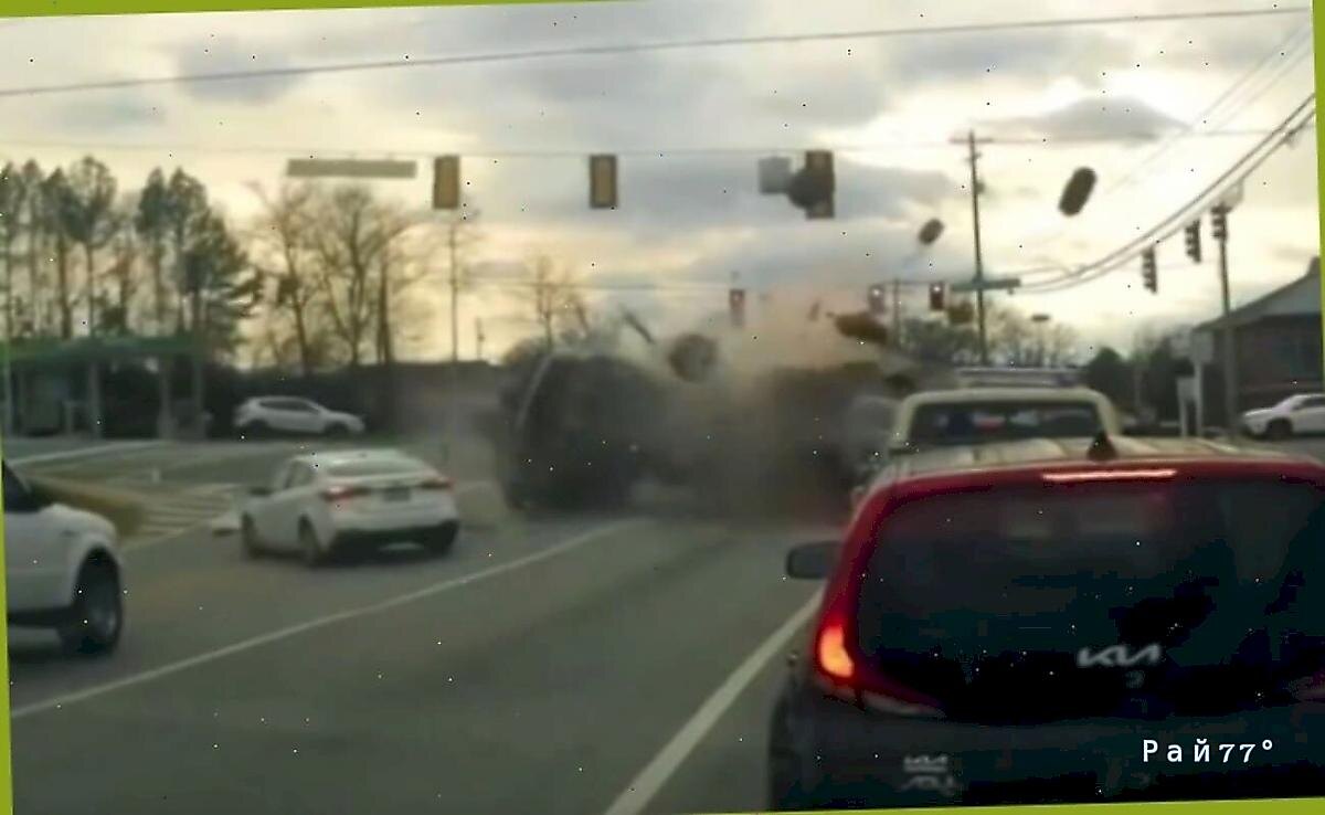   Фото - скриншот с видео, снятого на месте происшествия