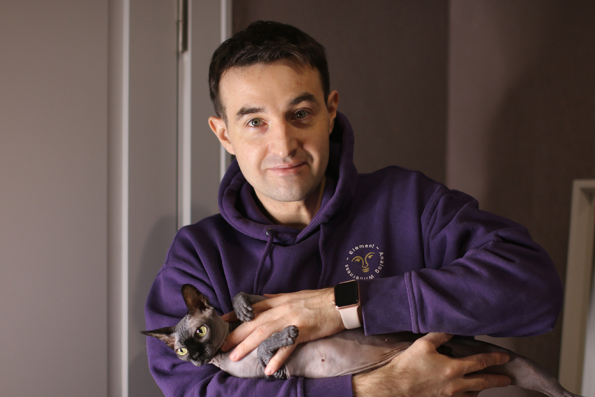 Лысые котики - антистресс, не имеющий аналогов :) Наша старшая Котя 