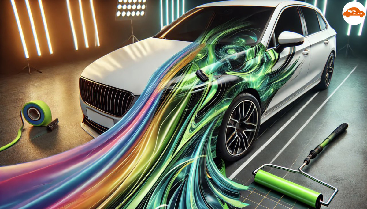 Как подрезать плёнку на машине ровно: три простых правила против кривых краёв и царапин на краске