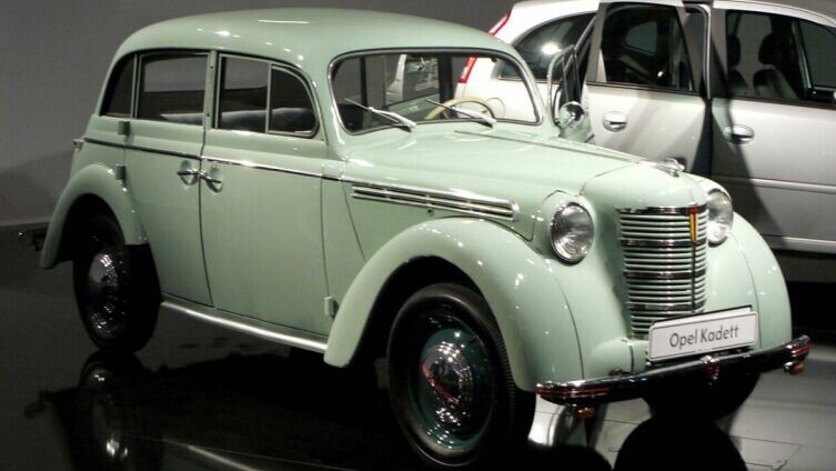    4-х дверный Opel Kadett, 1938 г. Фото: по лицензии CC BY 2.0 