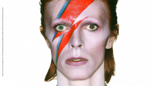 Фотосессия для обложки альбома Aladdin Sane, 1973 год