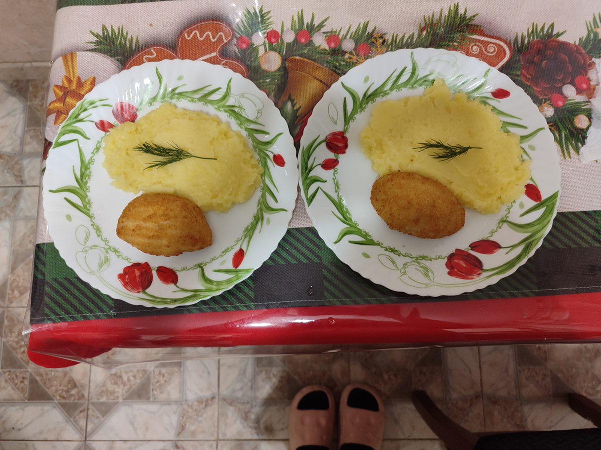 Котлетки делали в духовке