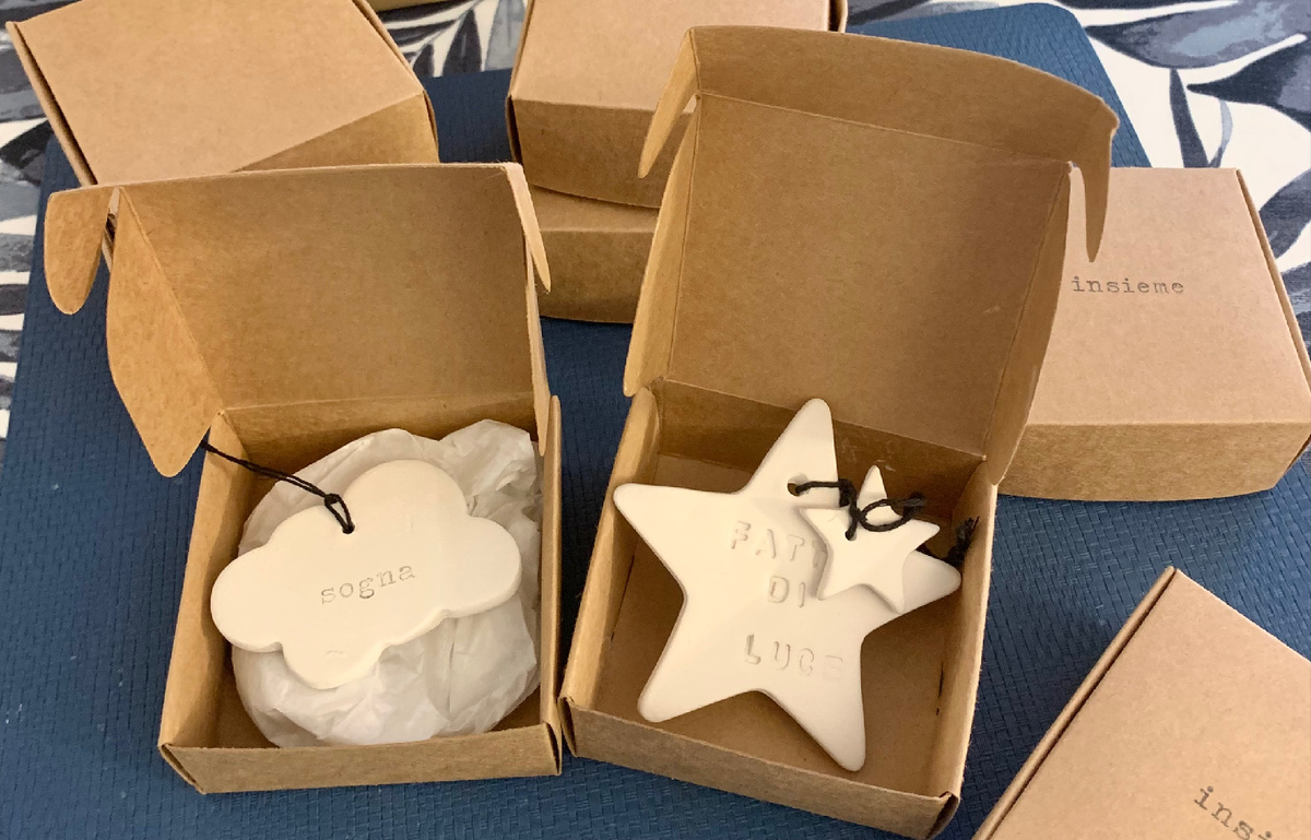 Подарки для гостей на крестинах. Фото автора https://t.me/ne_pizzei_edinoi