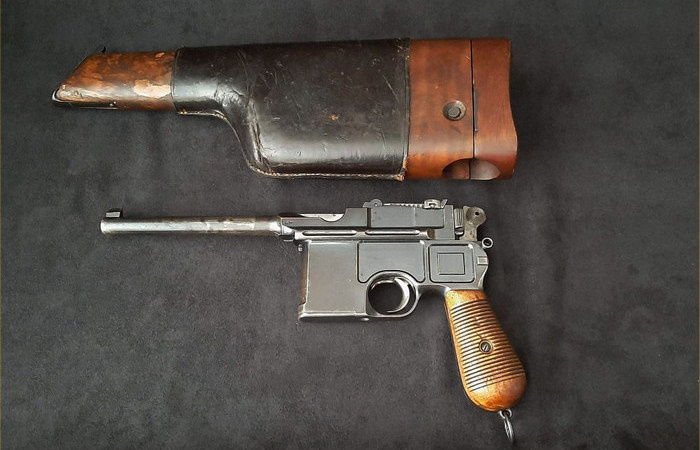 Пистолет стрелял почти на километр. /Фото: lugerfirearms.com.